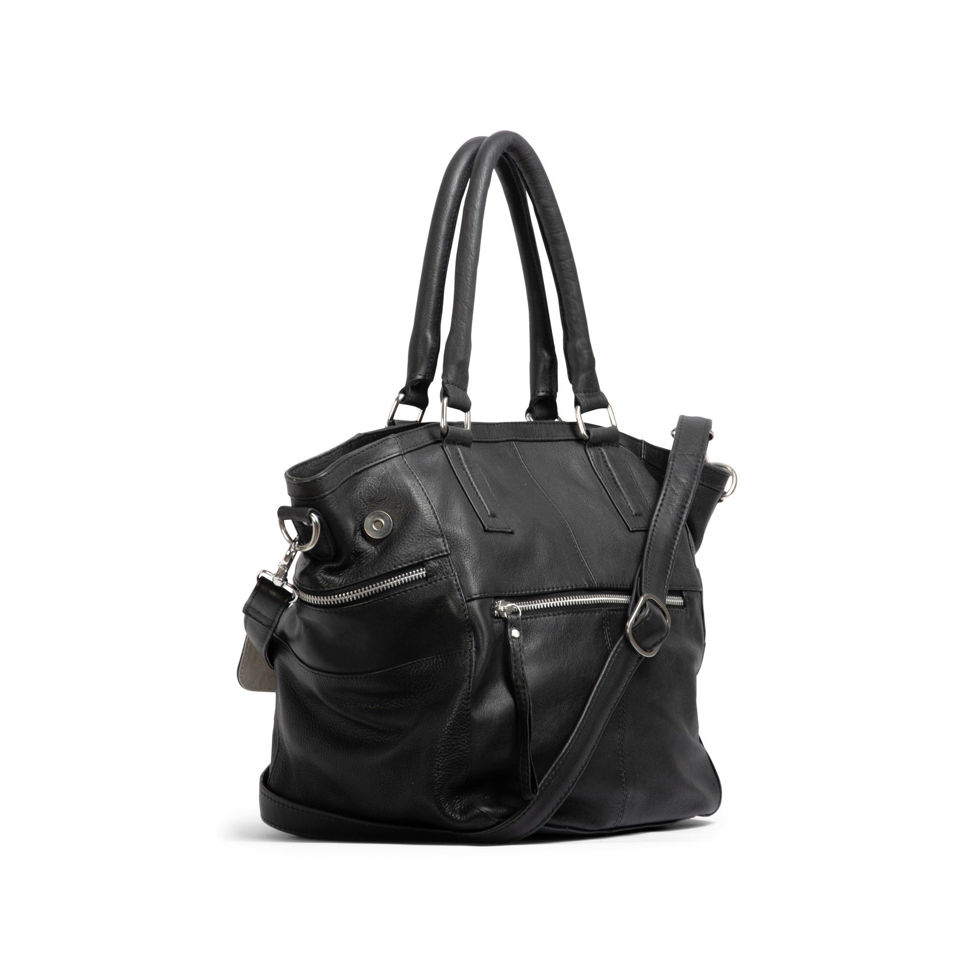 day and mood hannah leather backpack DayHannah Small bag - Black – Dayandmood