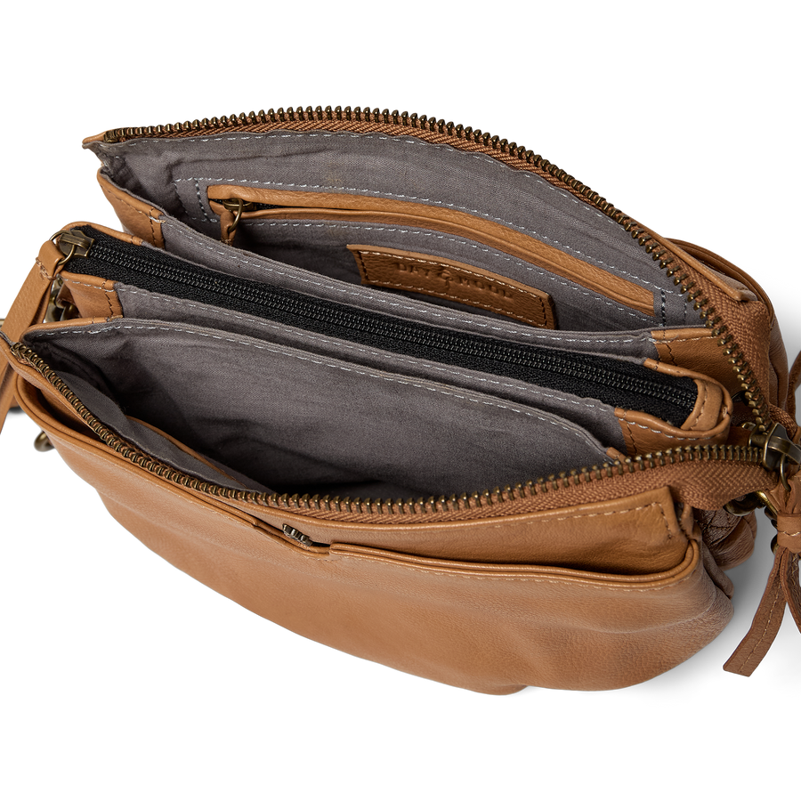 Day & Mood DayDaily Multi Pocket Crossbody Crossbody Desert Sand