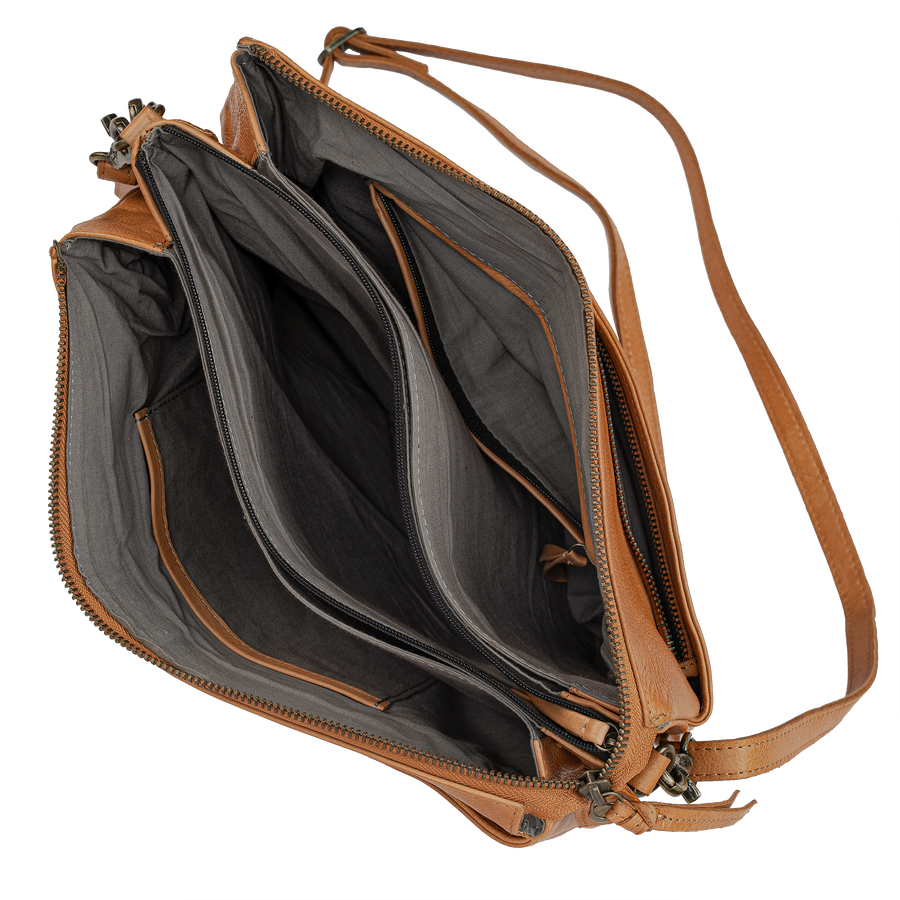 Day & Mood DayDaily Multi Pocket Hobo Hobo Desert Sand