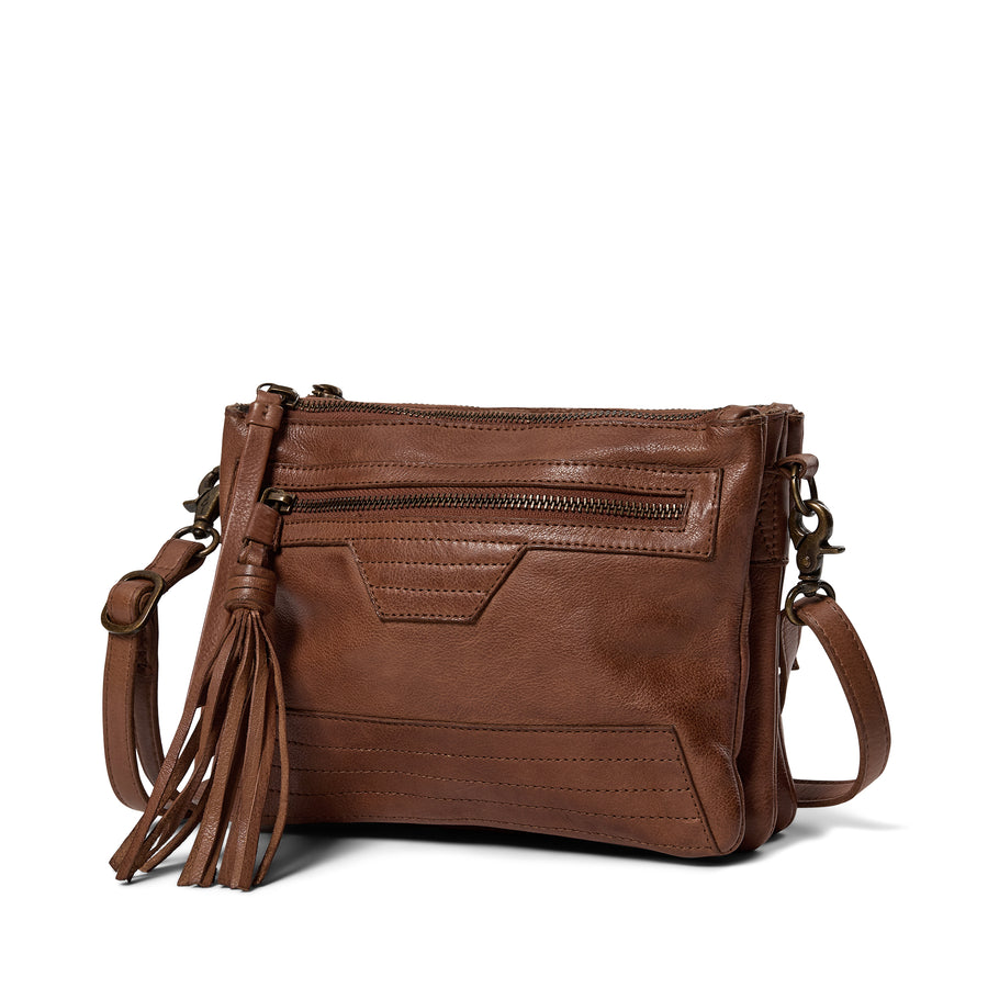 Day & Mood DayFay 3 Pocket Crossbody Crossbody Cognac