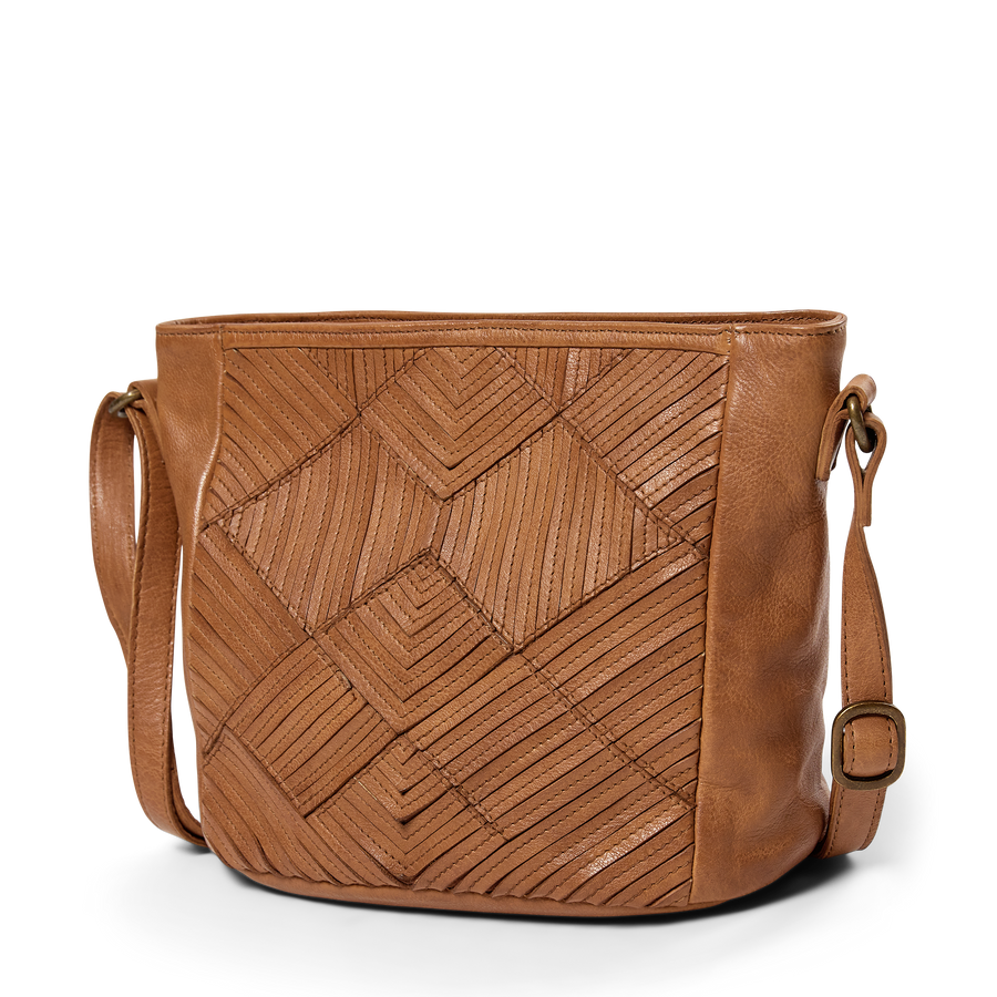 Day & Mood DayFern Braid Crossbody Crossbody Saddle