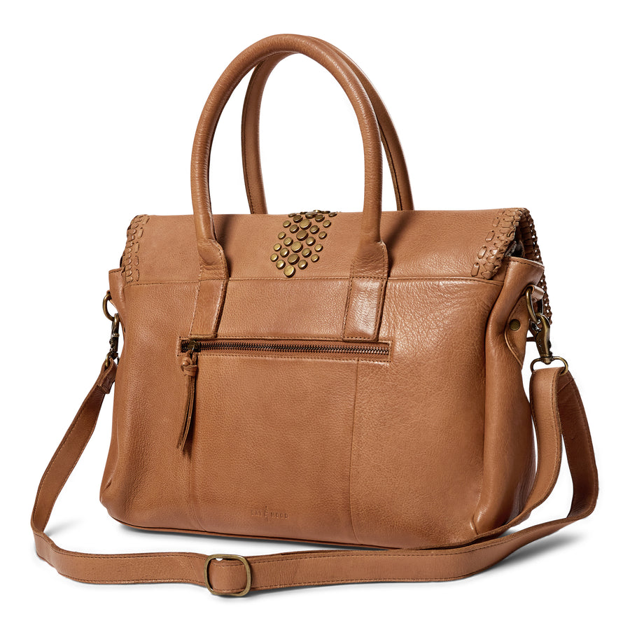 Day & Mood DayFiona Satchel Workbag Work Bag Saddle