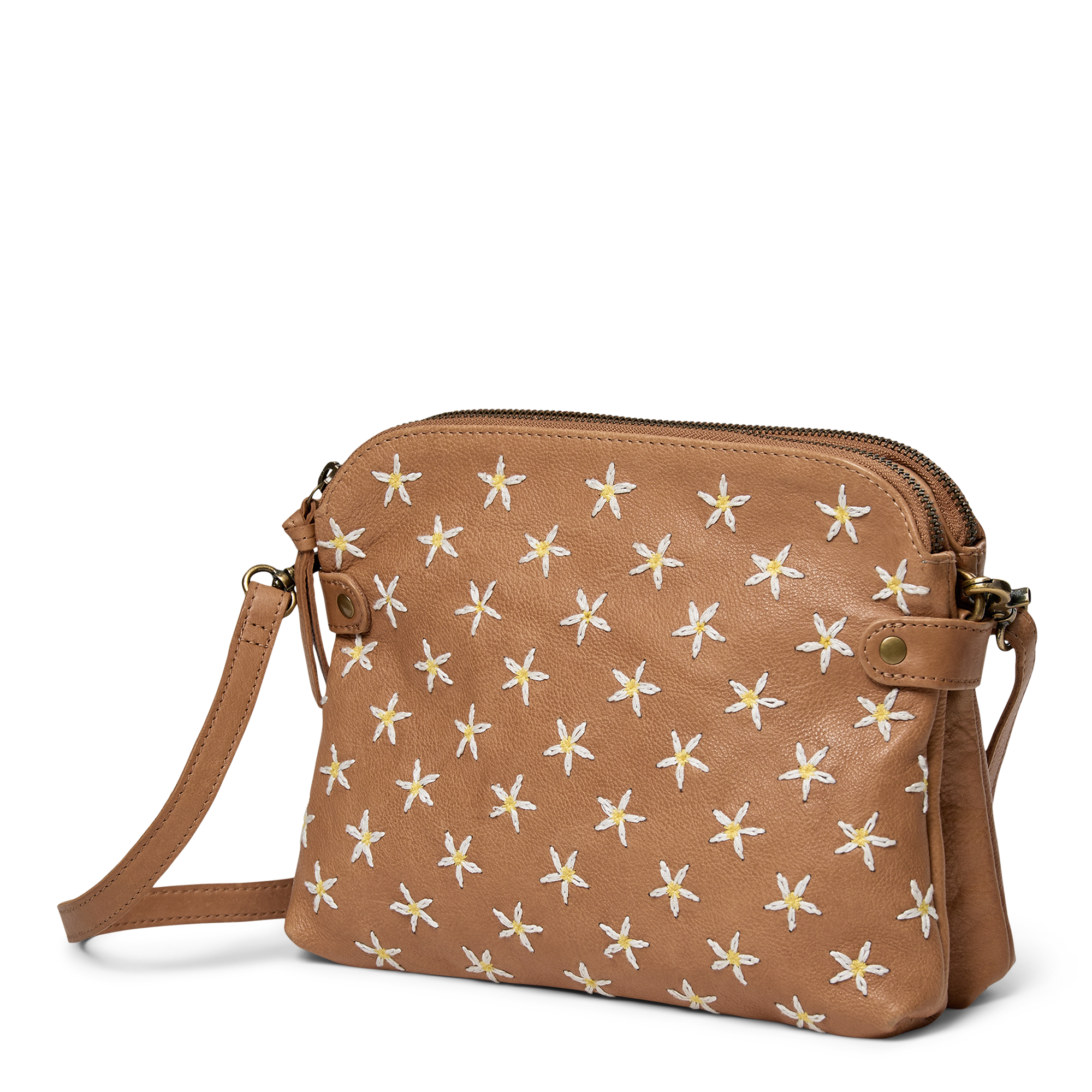 DayJenny Daisy flower crossbody - Desert Sand – Dayandmood - USA