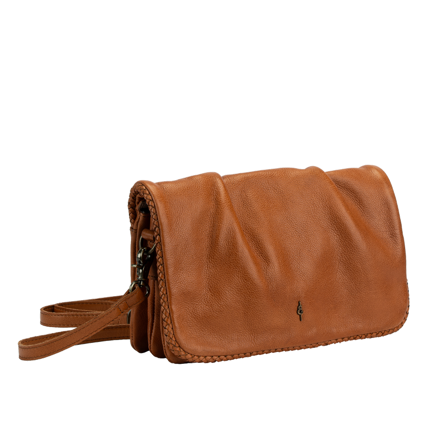 Day & Mood DayNikita Multi Pocket Crossbody Crossbody Saddle