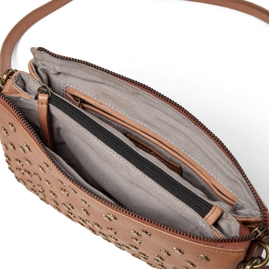 Day & Mood DayStar Multi Pocket Crossbody Crossbody Saddle